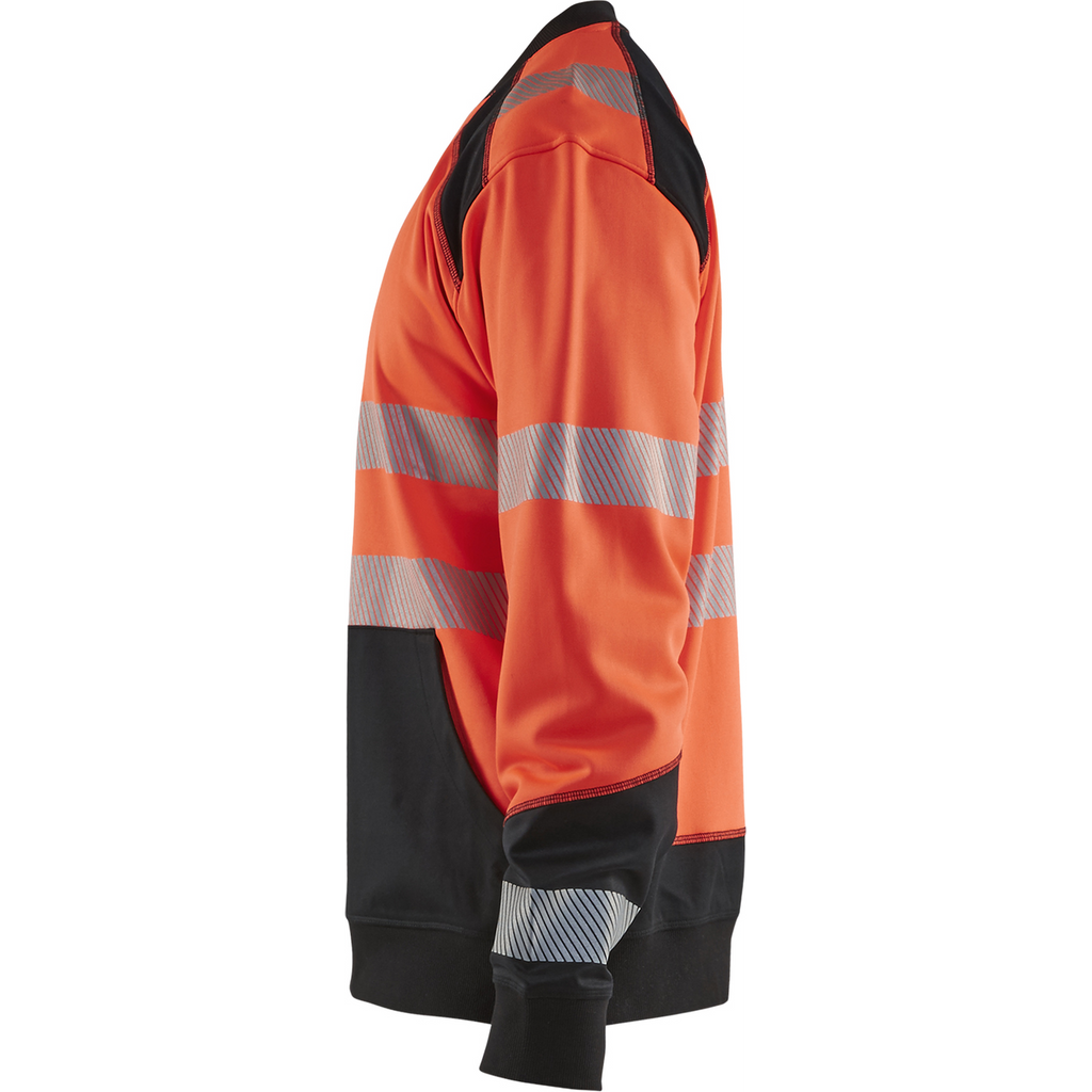 Blaklader High Vis Sweatshirt, Red/Black (3)