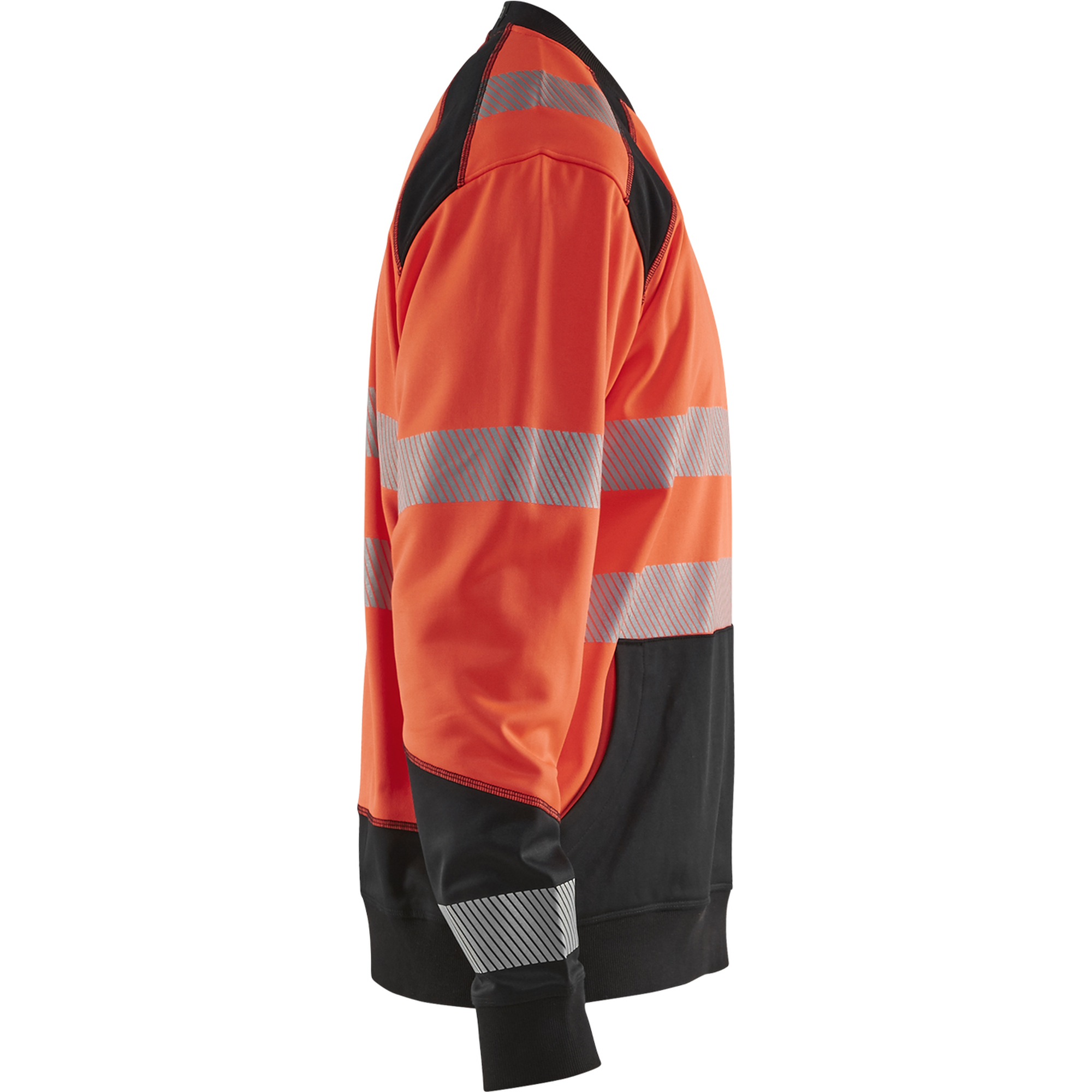 Blaklader High Vis Sweatshirt, Red/Black (2)