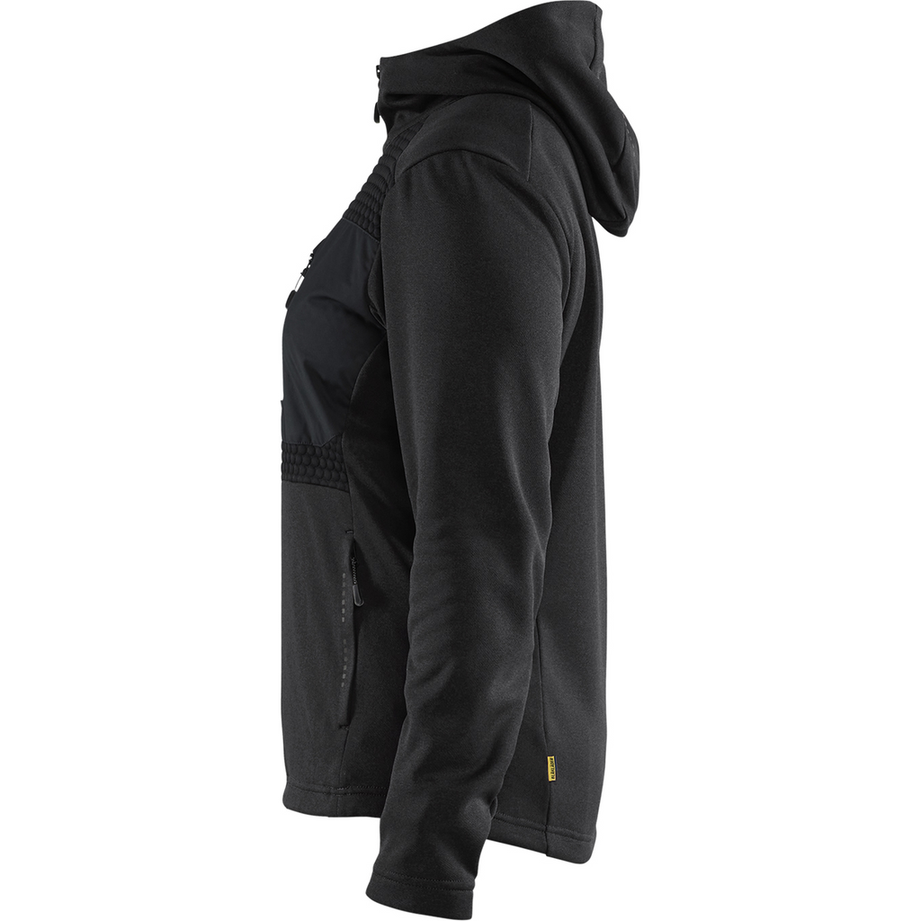 Blaklader Women's Hooded Jacket with Zipper, Black (3)