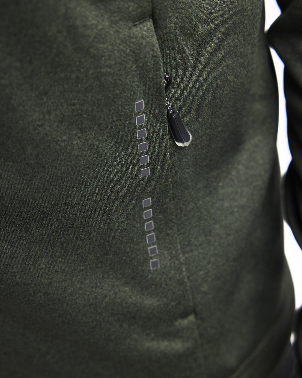 Blaklader Ladies Hooded Zip Sweatshirt, Autumn Green/Black (6)