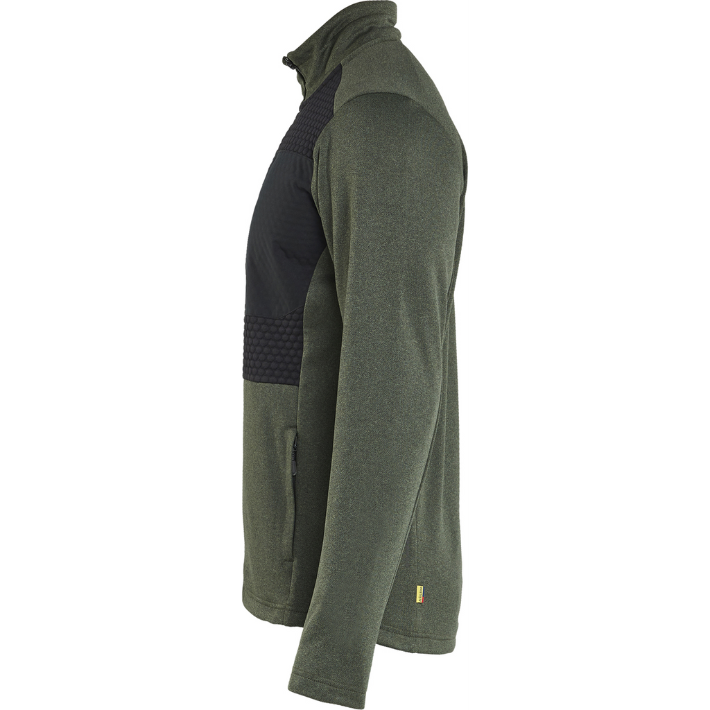 Blaklader Full Zip Sweatshirt, Autumn Green/Black (3)