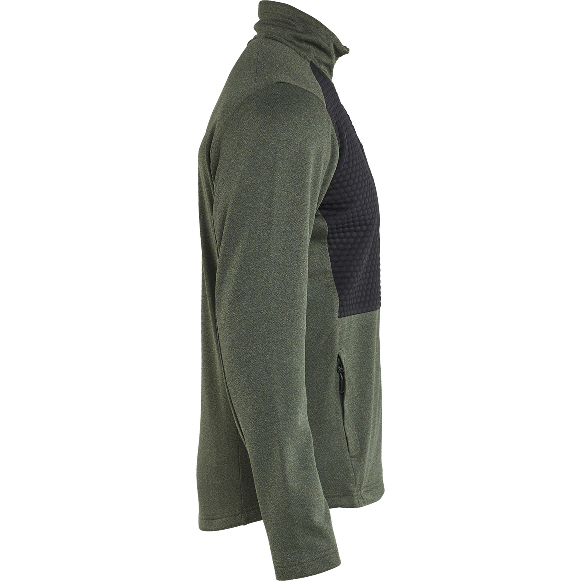 Blaklader Full Zip Sweatshirt, Autumn Green/Black (2)