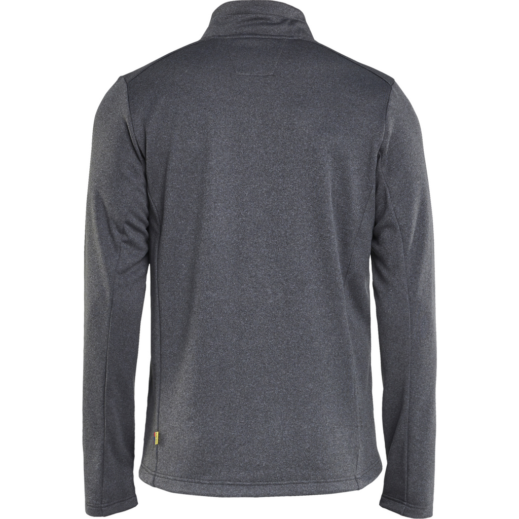 Blaklader Full Zip Sweatshirt, Black Melange (4)