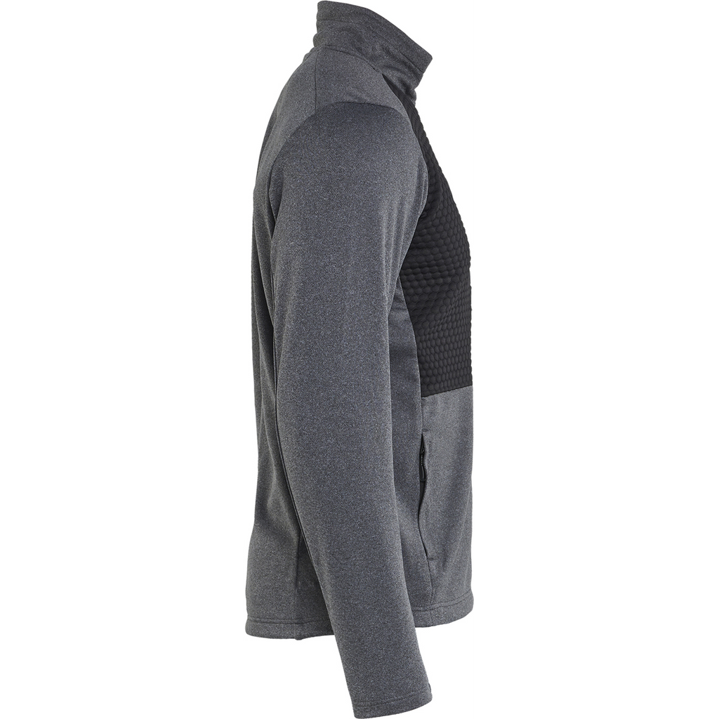 Blaklader Full Zip Sweatshirt, Black Melange (3)