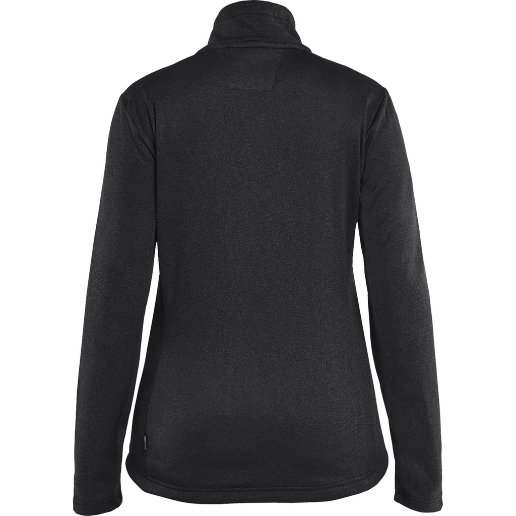 Blaklader Ladies Full Zip Sweatshirt, Black (4)
