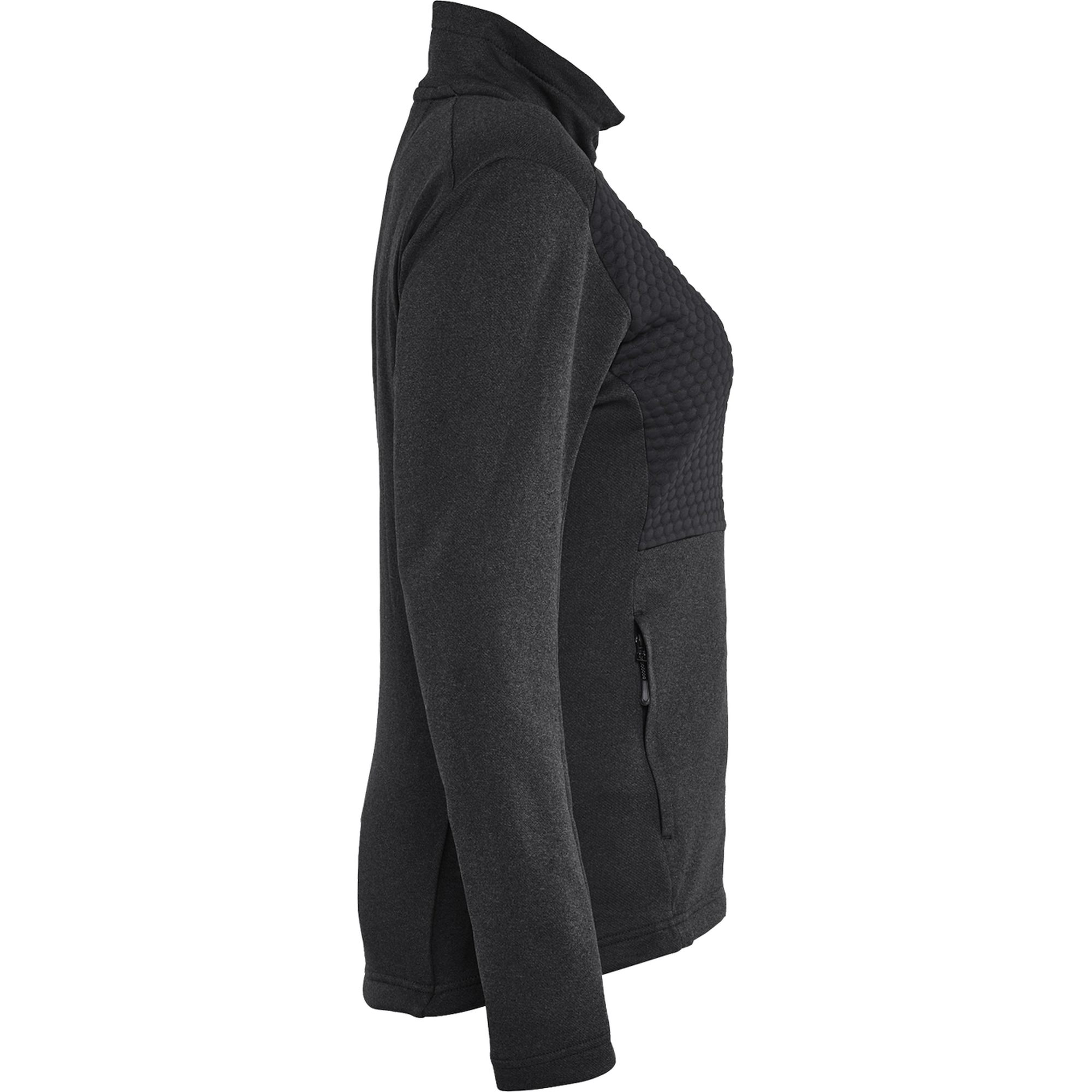 Blaklader Ladies Full Zip Sweatshirt, Black (2)