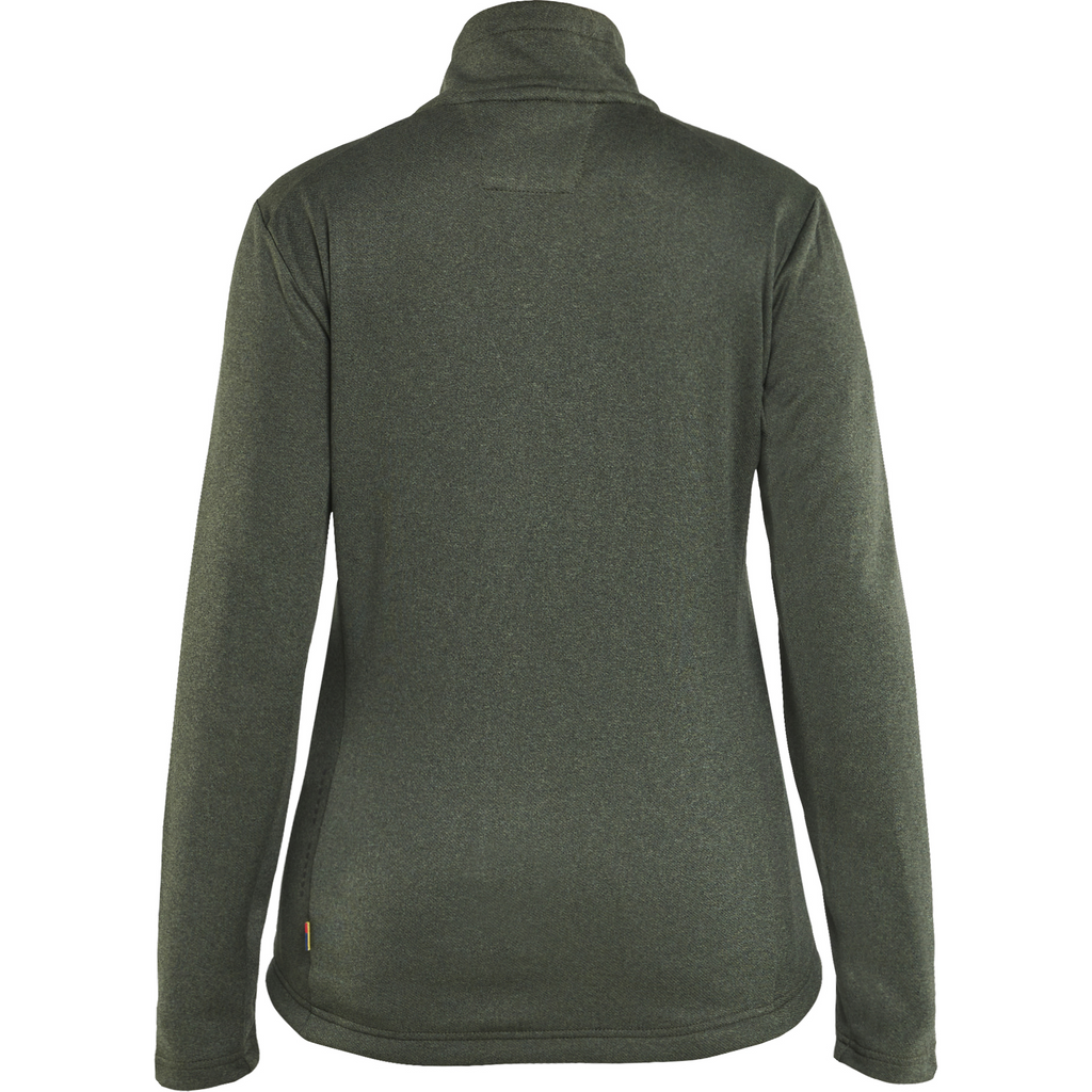 Blaklader Women's Full Zip Sweatshirt, Autumn Green/Black (4)