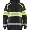 Blaklader High Vis Hooded Jacket, Black/Yellow