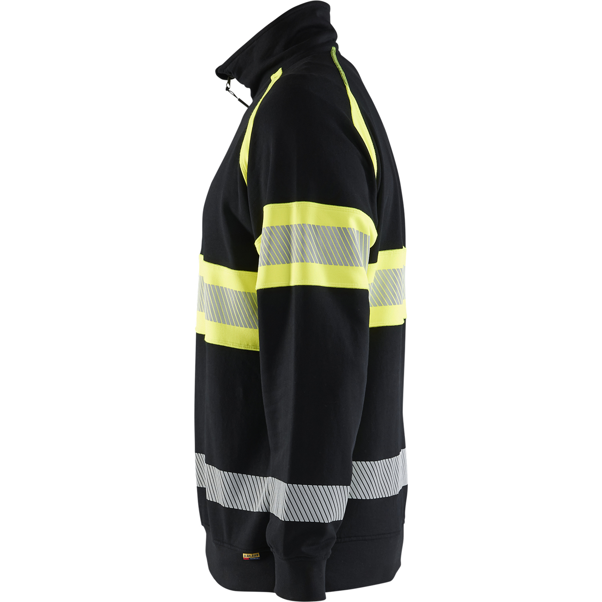 Blaklader High Vis Sweatshirt, Black/Yellow (3)