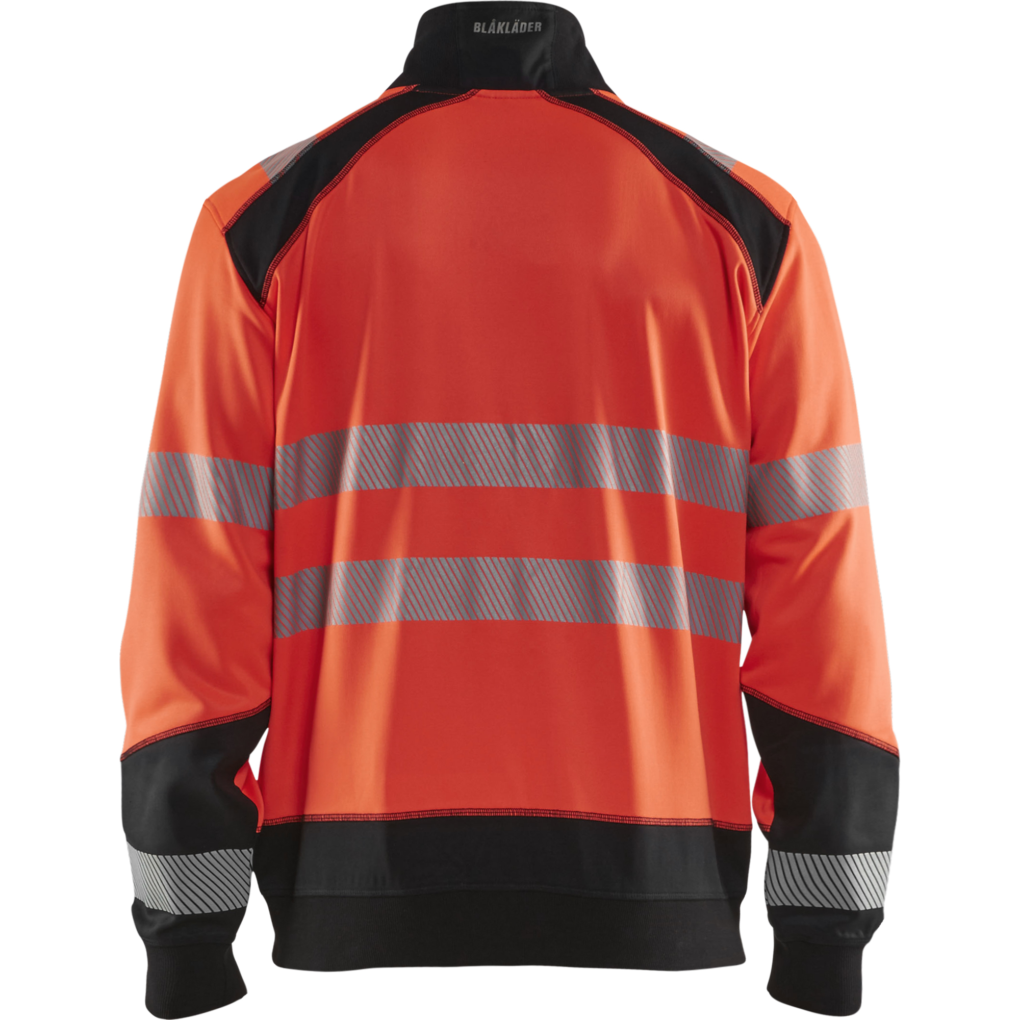 Blaklader High Vis Half-Zip Sweatshirt, Red/Black (4)