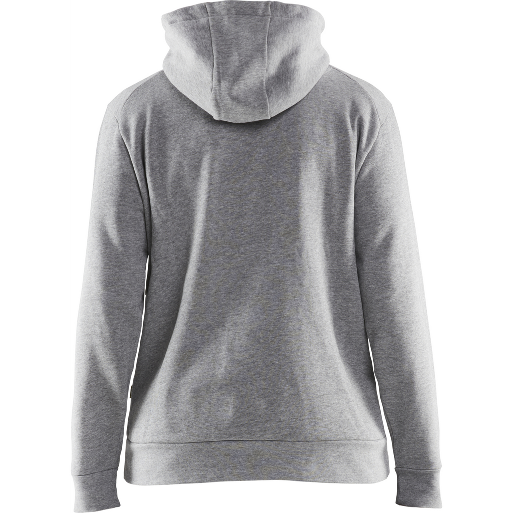 Blaklader 3D Women's Hooded Sweatshirt, Grey Melange (4)