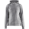 Blaklader 3D Women's Hooded Sweatshirt, Grey Melange
