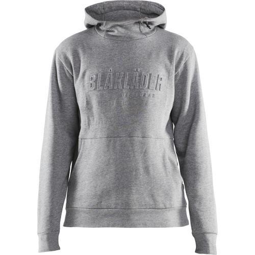 Blaklader 3D Women's Hooded Sweatshirt, Grey Melange