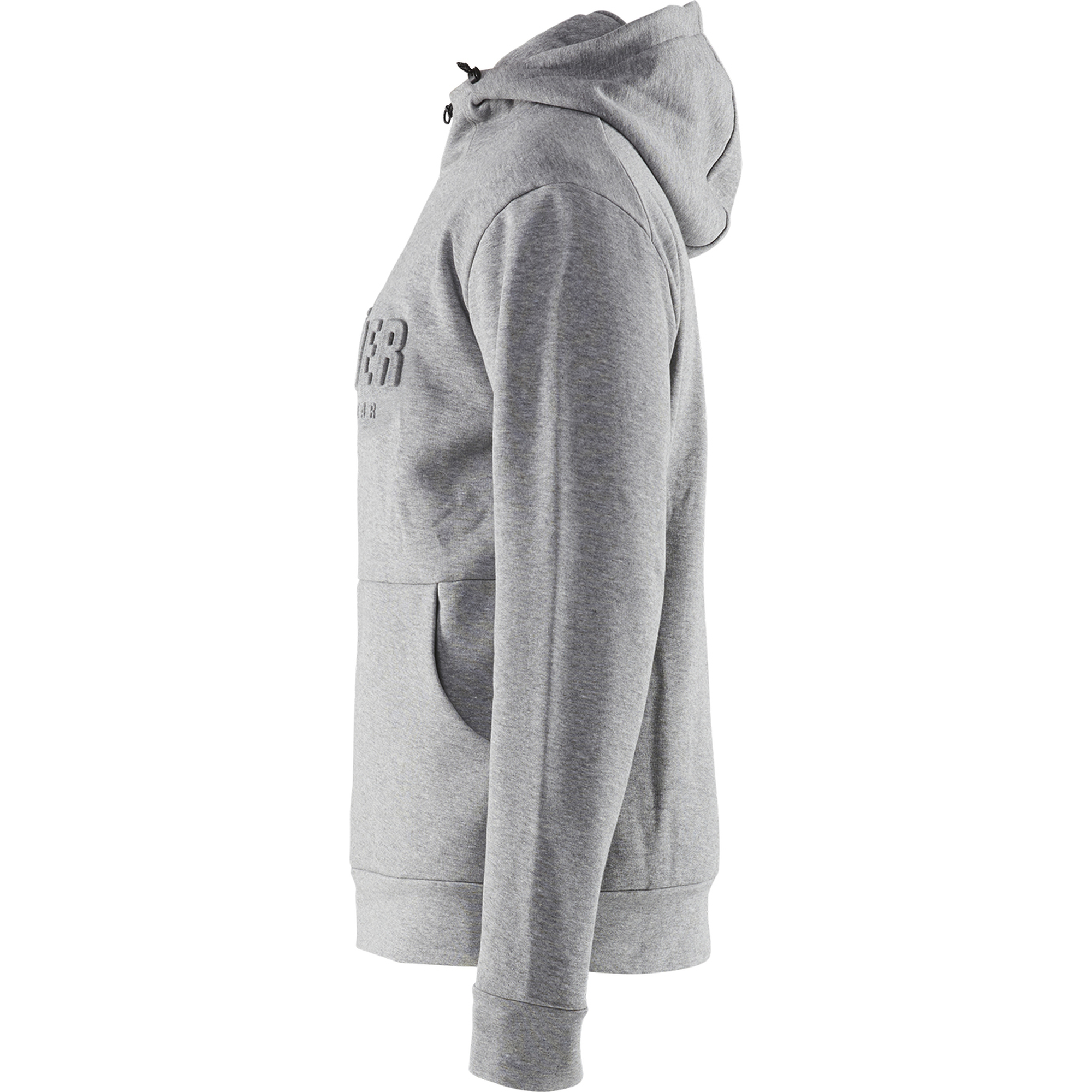 Blaklader 3D Women's Hooded Sweatshirt, Grey Melange (3)