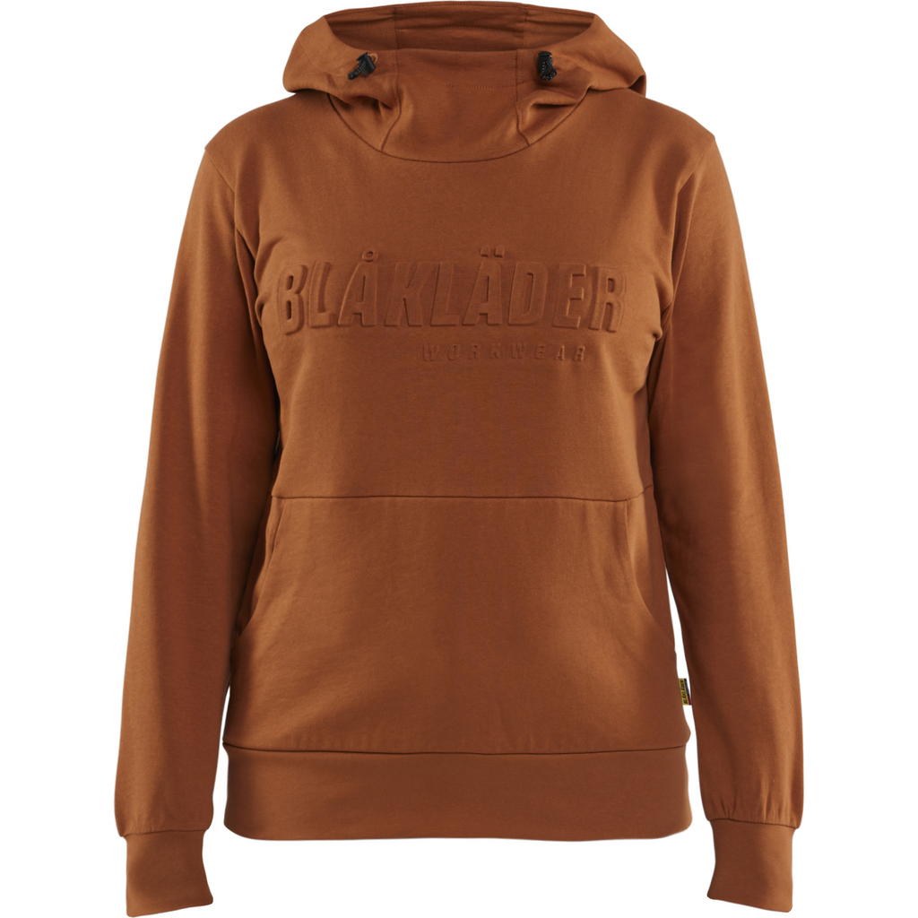 Blaklader 3D Women's Hooded Sweatshirt, Rust