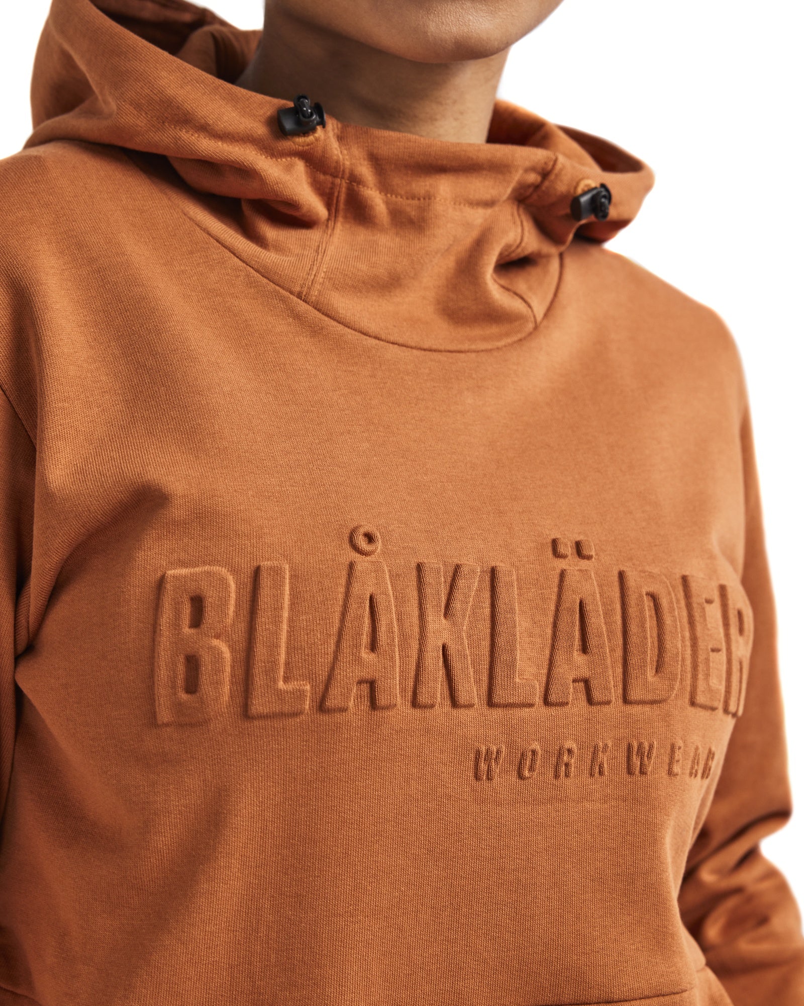Blaklader 3D Women's Hooded Sweatshirt, Rust (7)