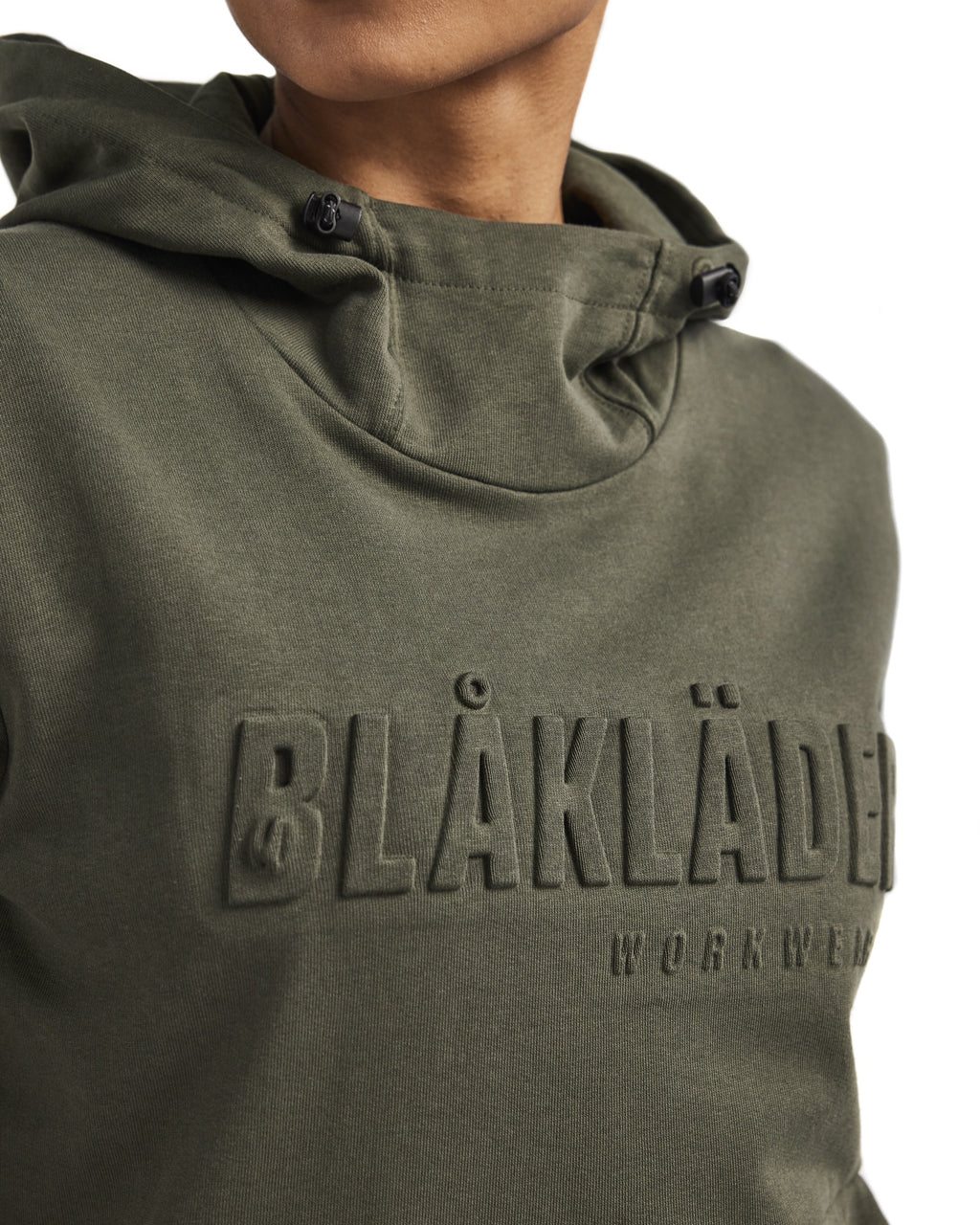 Blaklader 3D Ladies Hooded Sweatshirt, Forest Green (7)
