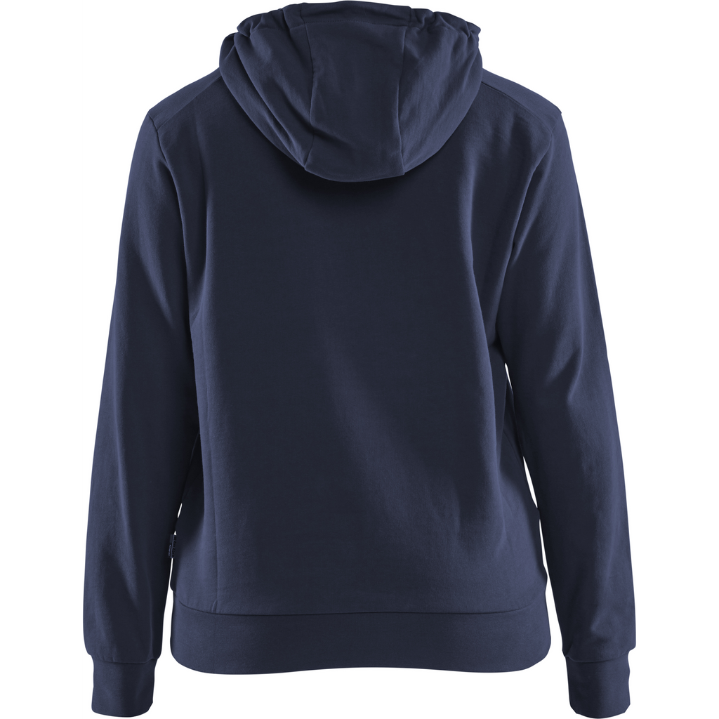 Blaklader 3D Women's Hooded Sweatshirt, Dark Navy Blue (4)