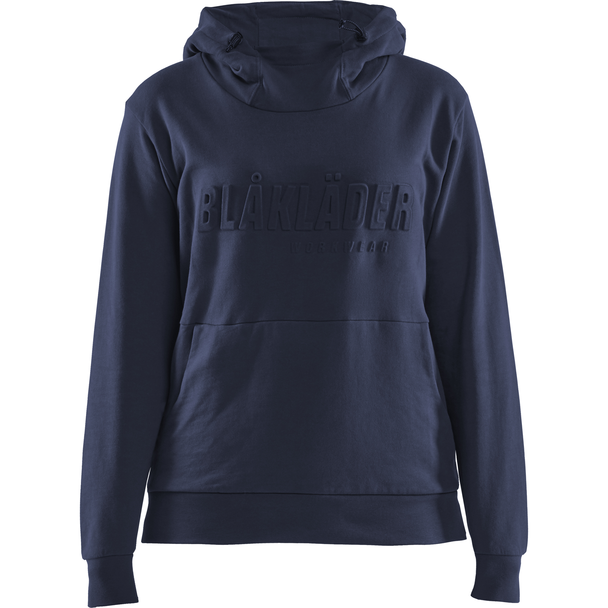 Blaklader 3D Women's Hooded Sweatshirt, Dark Navy Blue