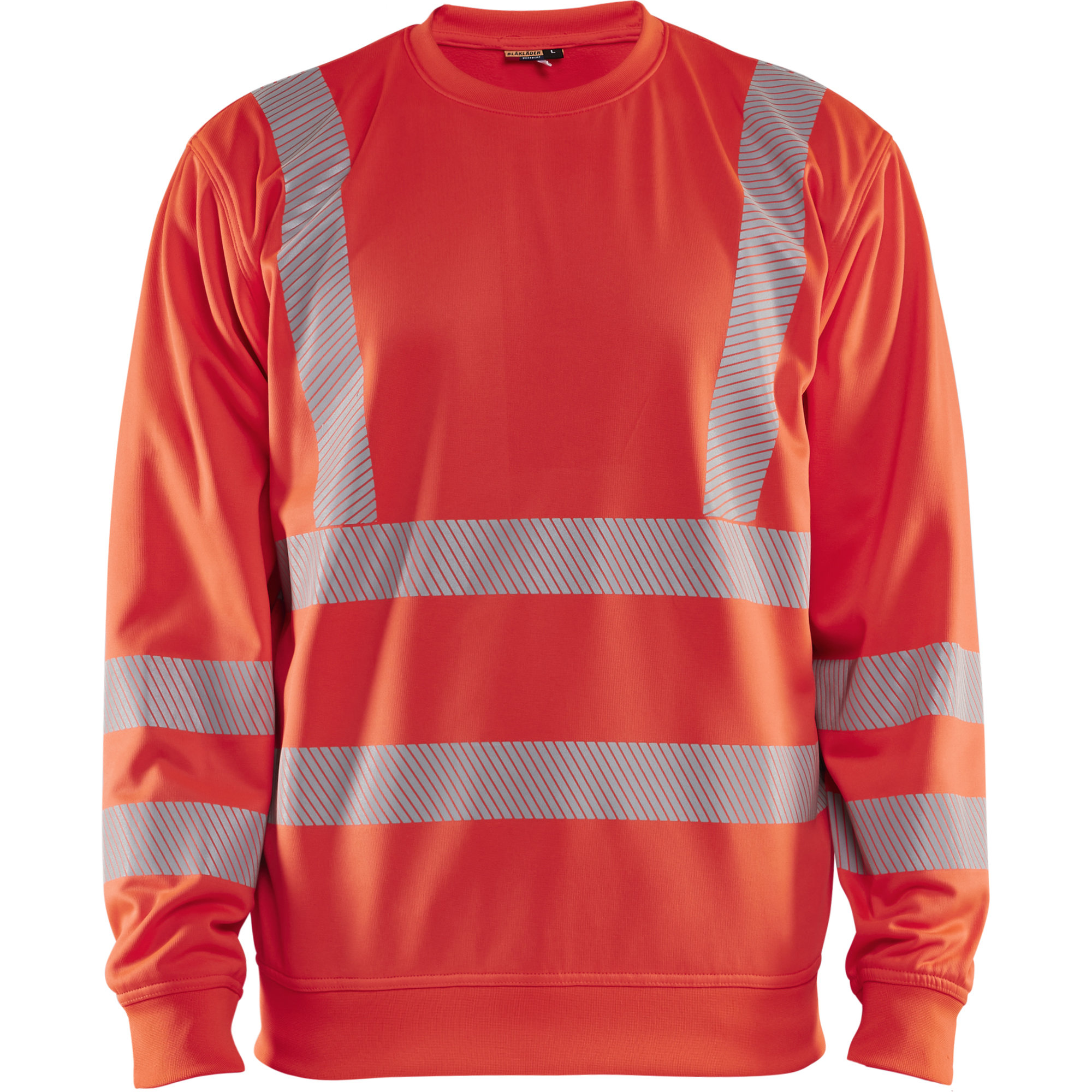 Blaklader High Vis Sweatshirt, Red