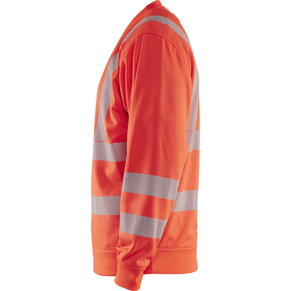 Blaklader High Vis Sweatshirt, Red (3)