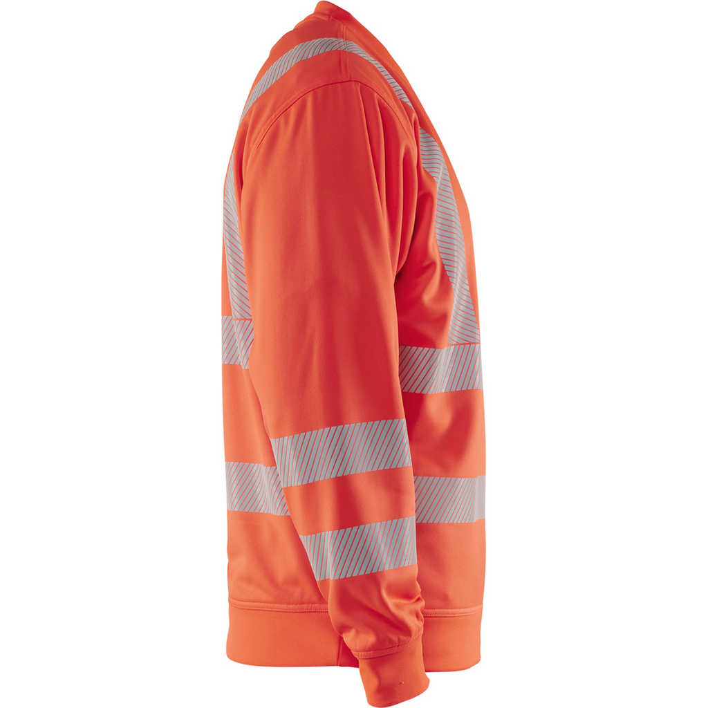 Blaklader High Vis Sweatshirt, Red (2)
