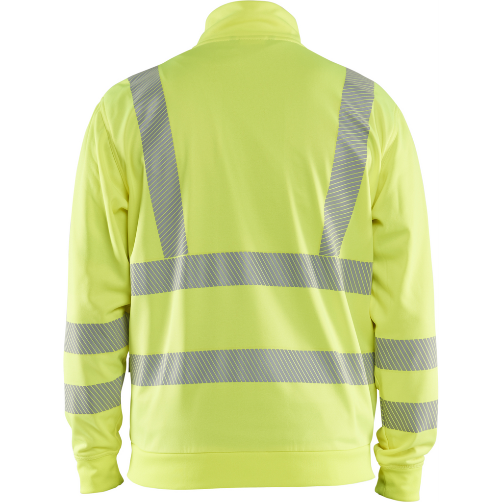 Blaklader High Vis Sweat Jacket, Yellow (4)
