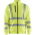 Blaklader High Vis Sweat Jacket, Yellow