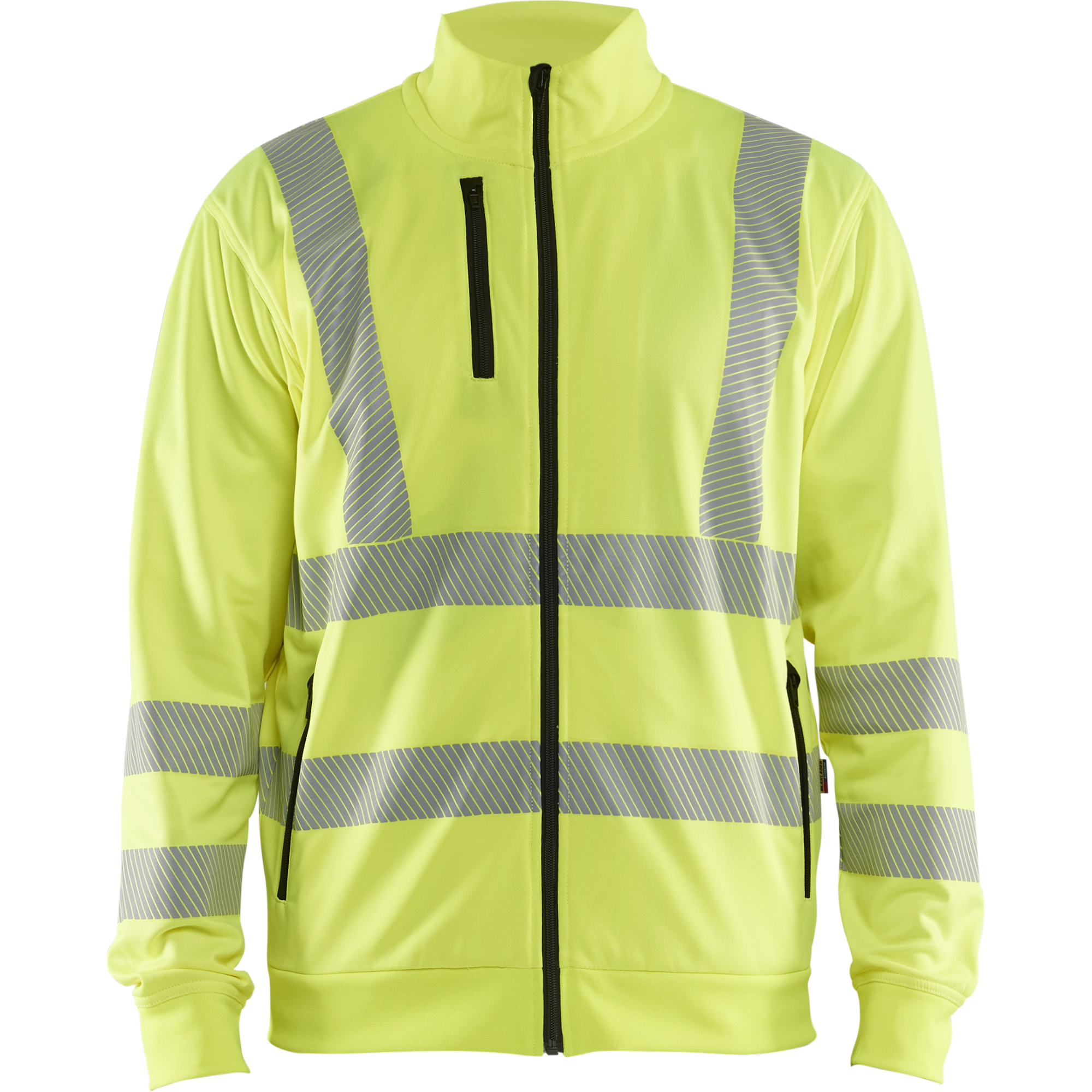 Blaklader High Vis Sweat Jacket, Yellow