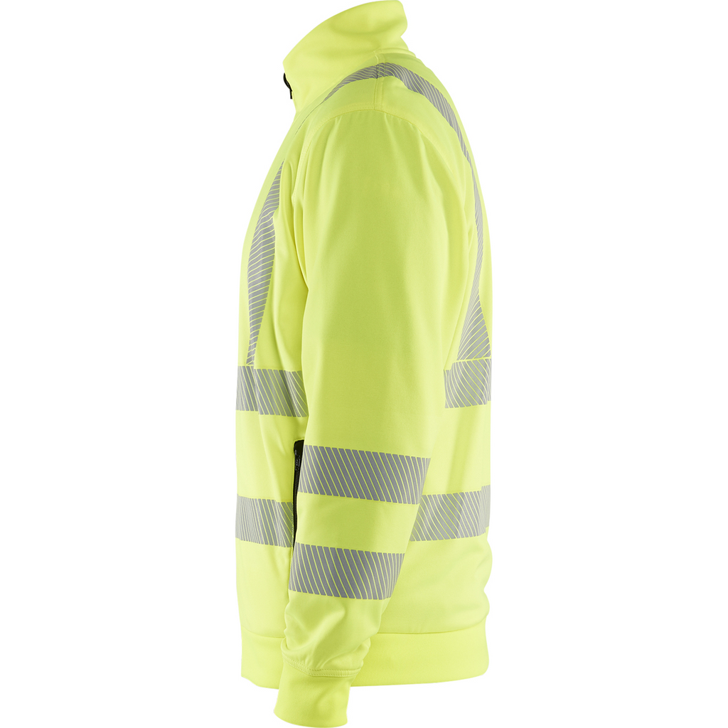 Blaklader High Vis Sweat Jacket, Yellow (3)