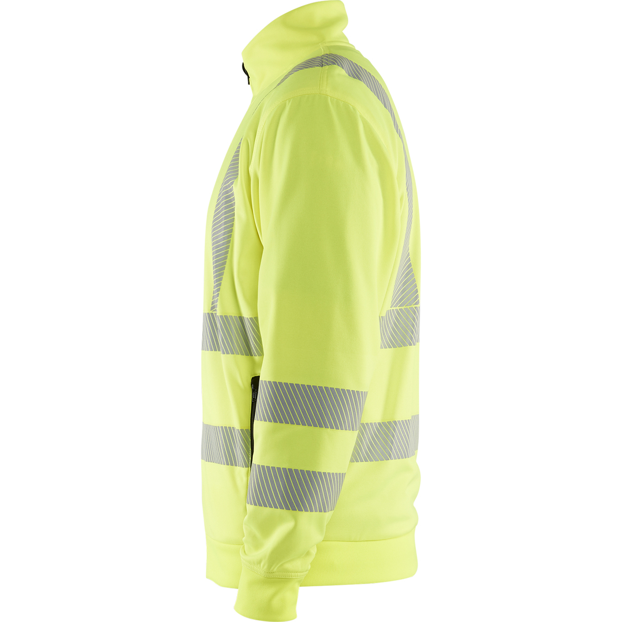 Blaklader High Vis Sweat Jacket, Yellow (3)