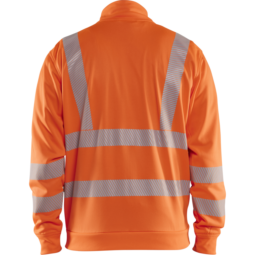 Blaklader High Vis Sweat Jacket, Orange (4)