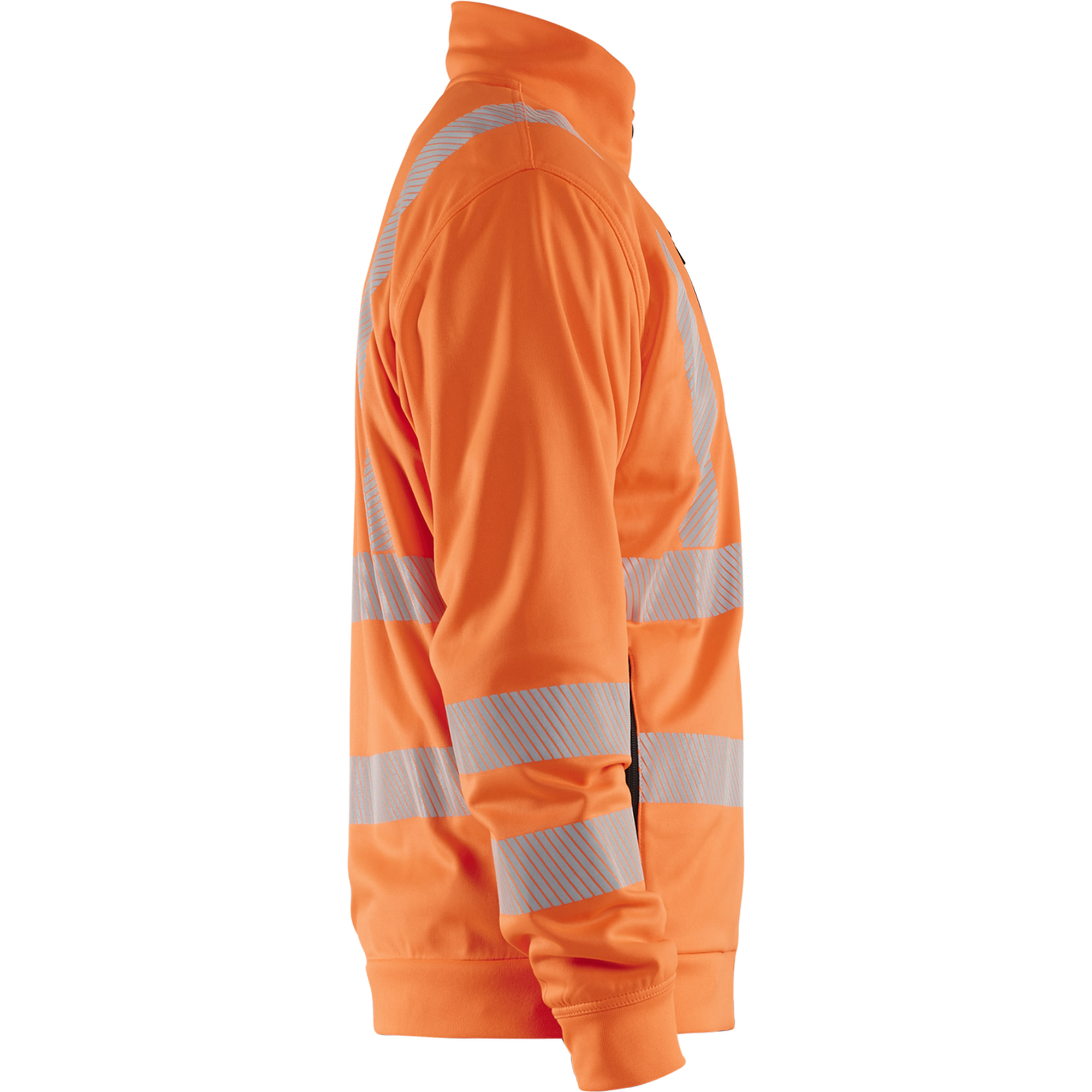 Blaklader High Vis Sweat Jacket, Orange (2)