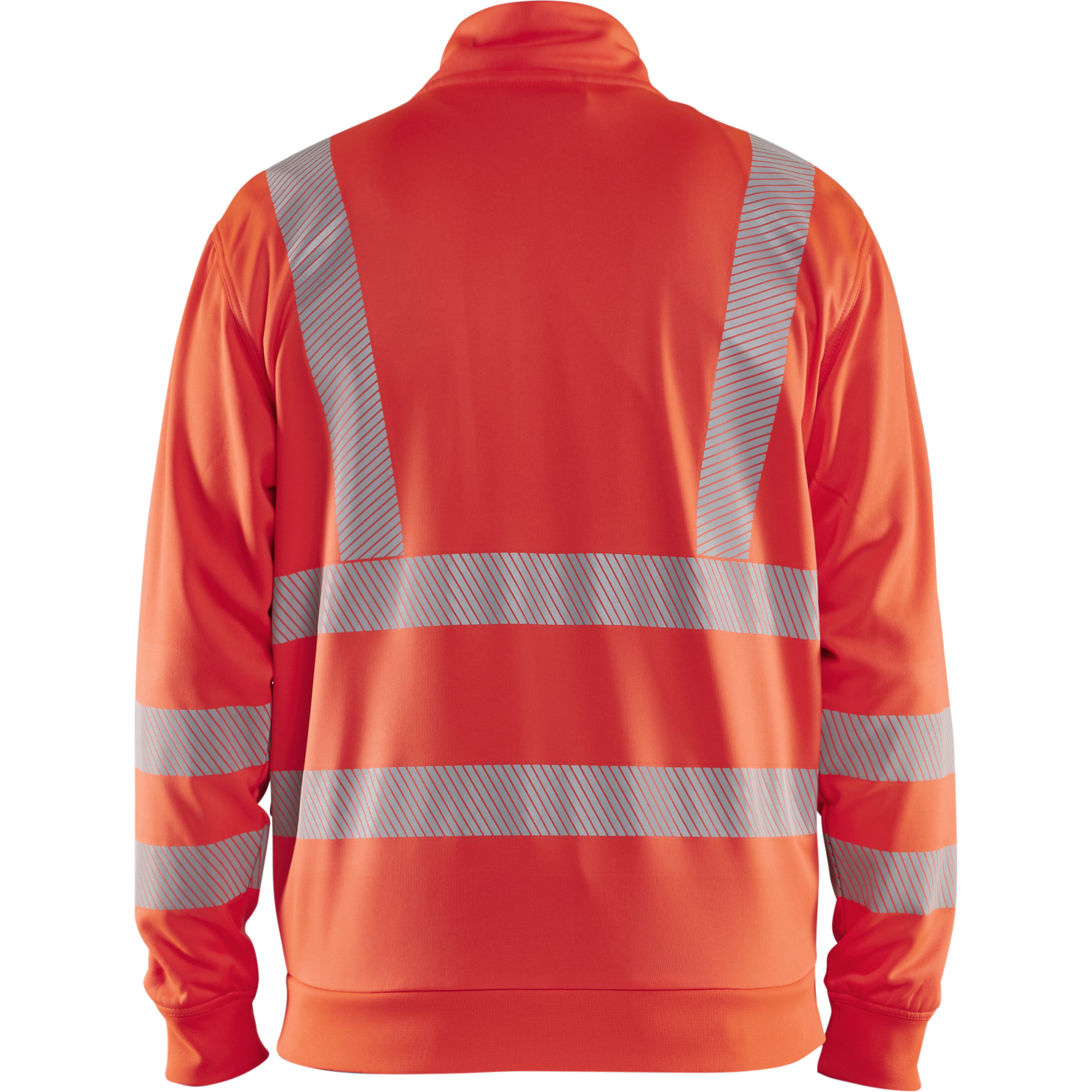 Blaklader High Vis Sweat Jacket, Red (4)