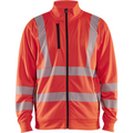 Blaklader High Vis Sweat Jacket, Red