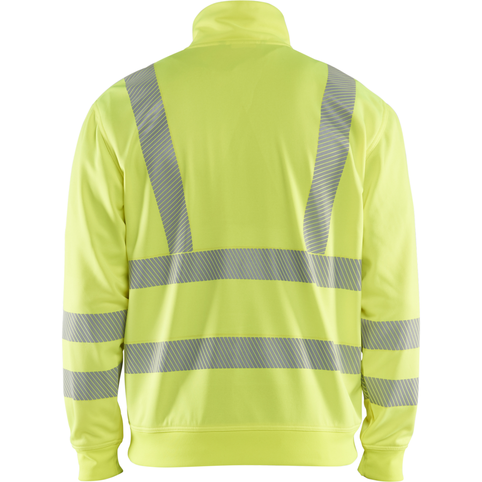 Blaklader High Vis Half Zip Sweatshirt, Yellow (4)