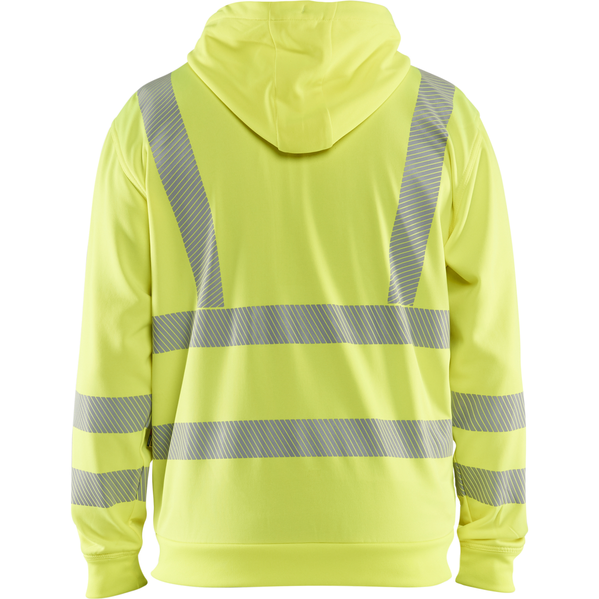 Blaklader High Vis Hooded Sweatshirt with Zip, Yellow (4)