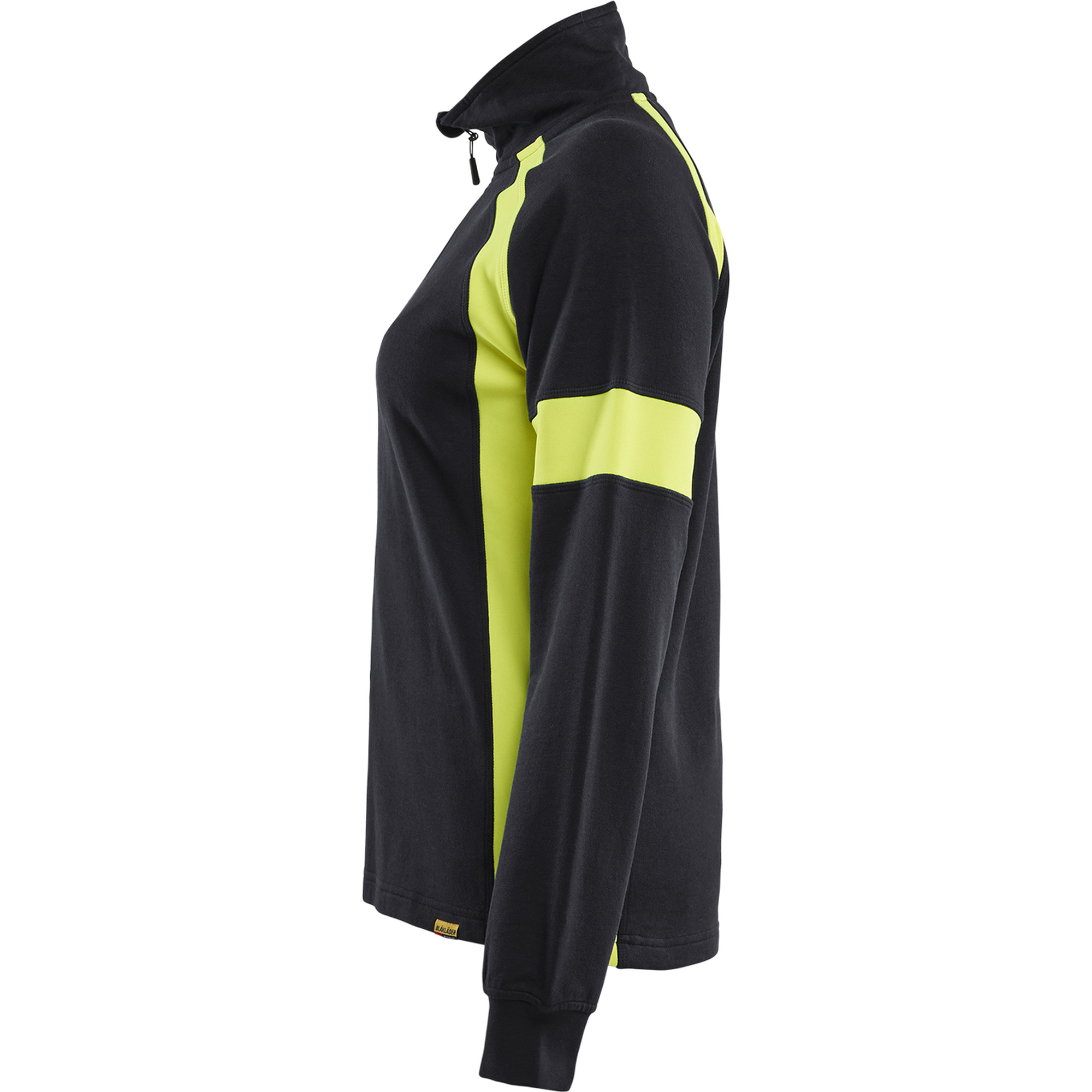 Blaklader High Vis Women's Sweatshirt, Black/Yellow (3)