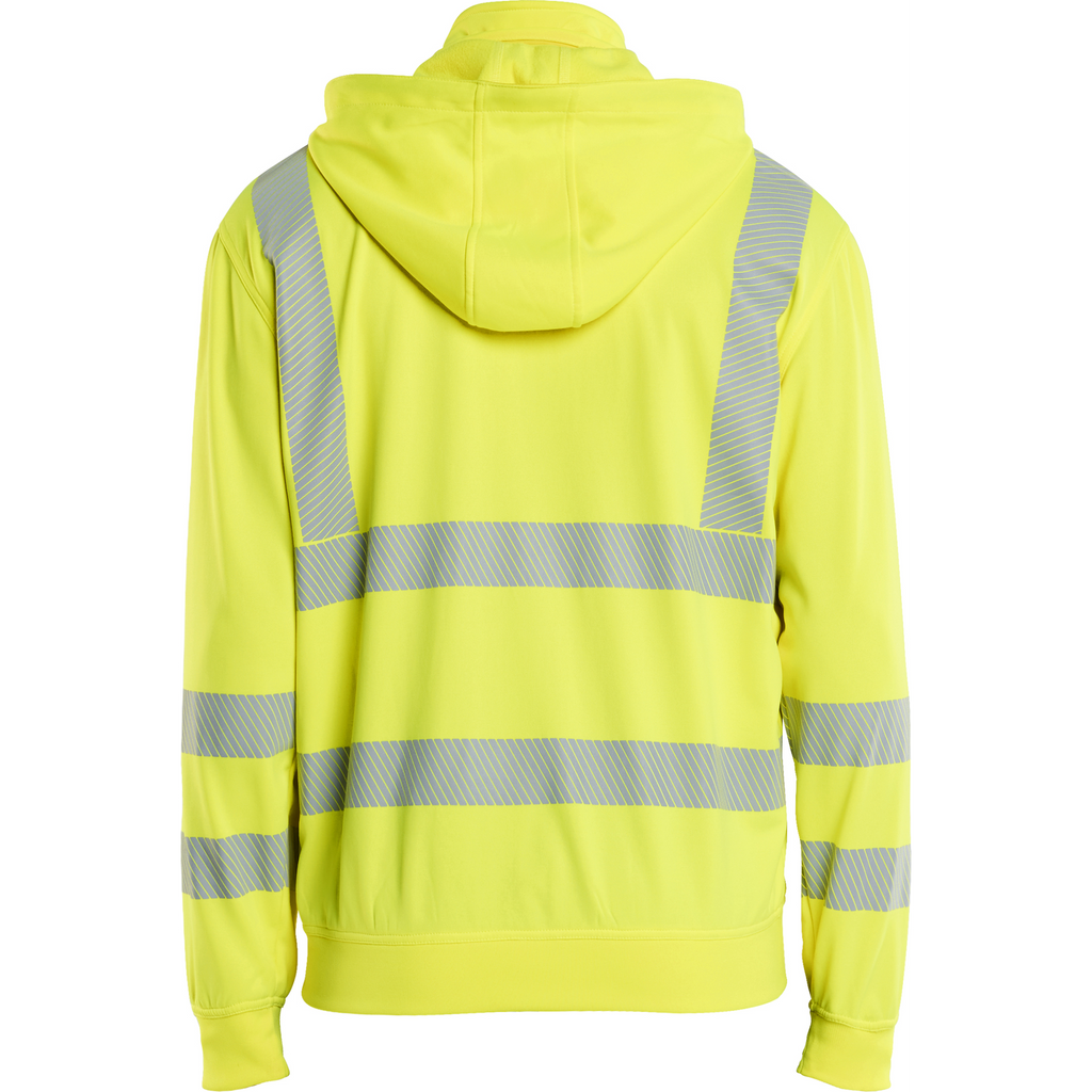 Blaklader High Vis Sweatshirt with Detachable Hood, Yellow (3)