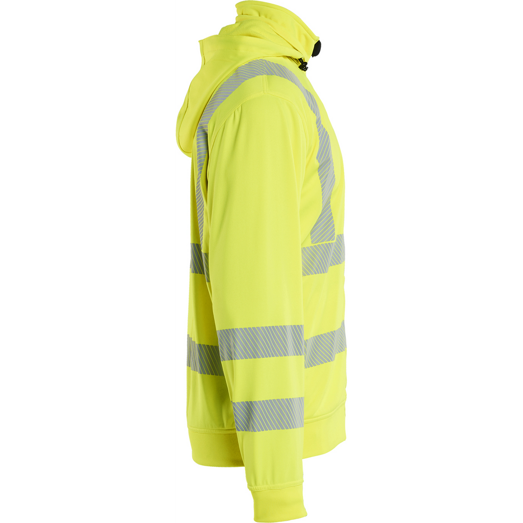 Blaklader High Vis Sweatshirt with Detachable Hood, Yellow (2)