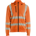 Blaklader High Vis Sweatshirt with Detachable Hood, Orange
