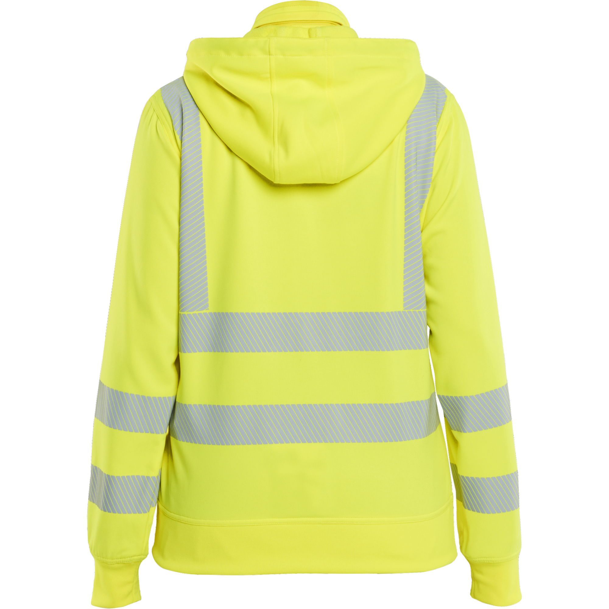Blaklader High Vis Ladies Sweatshirt with Detachable Hood, Yellow (3)