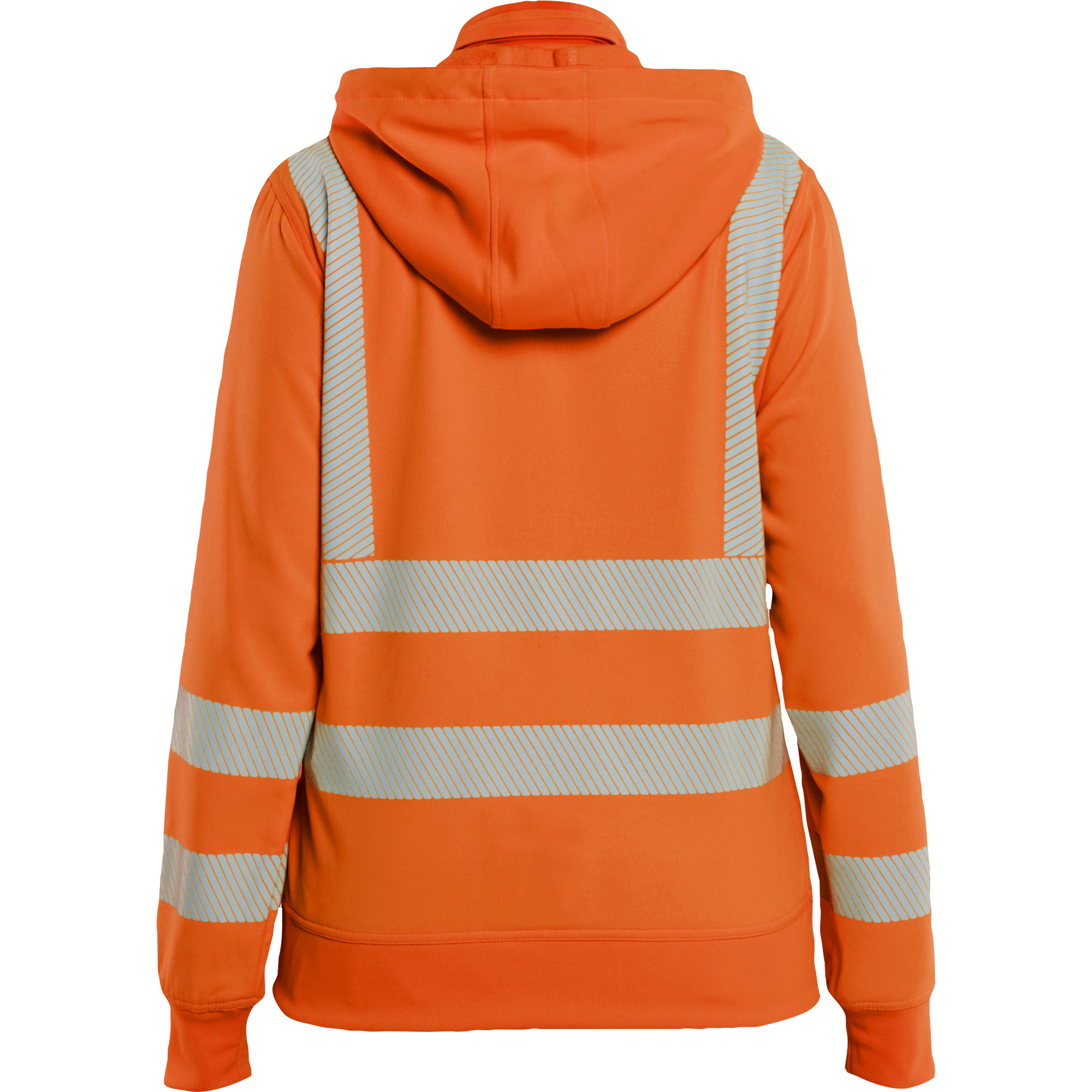 Blaklader High Vis Ladies Sweatshirt with Detachable Hood, Orange (4)