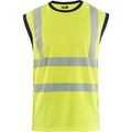 Blaklader High Vis Tank Top, Yellow/Navy