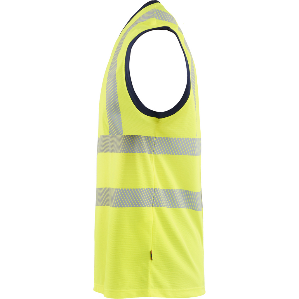 Blaklader High Vis Tank Top, Yellow/Navy (3)