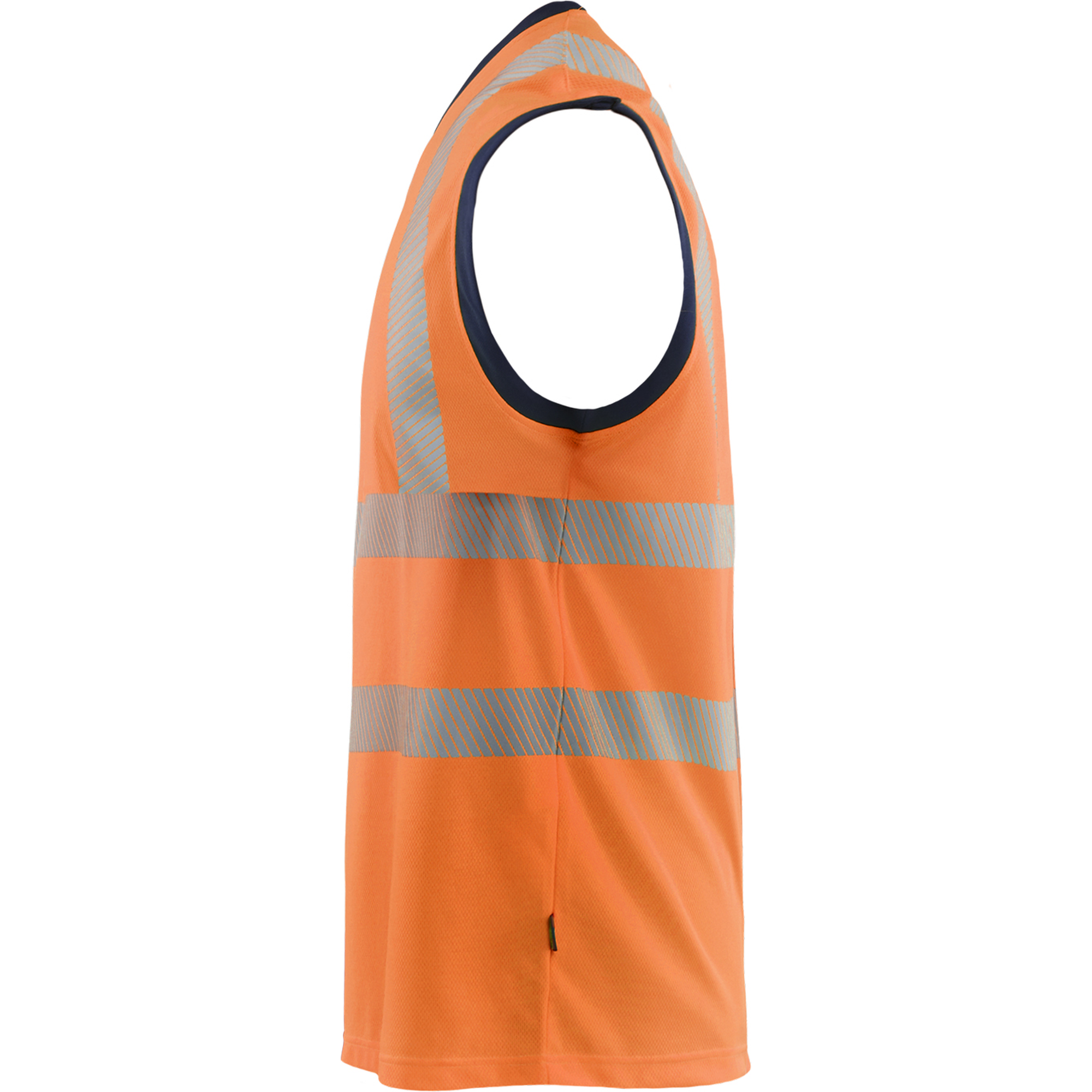 Blaklader High Vis Tank Top, Orange/Navy Blue (3)