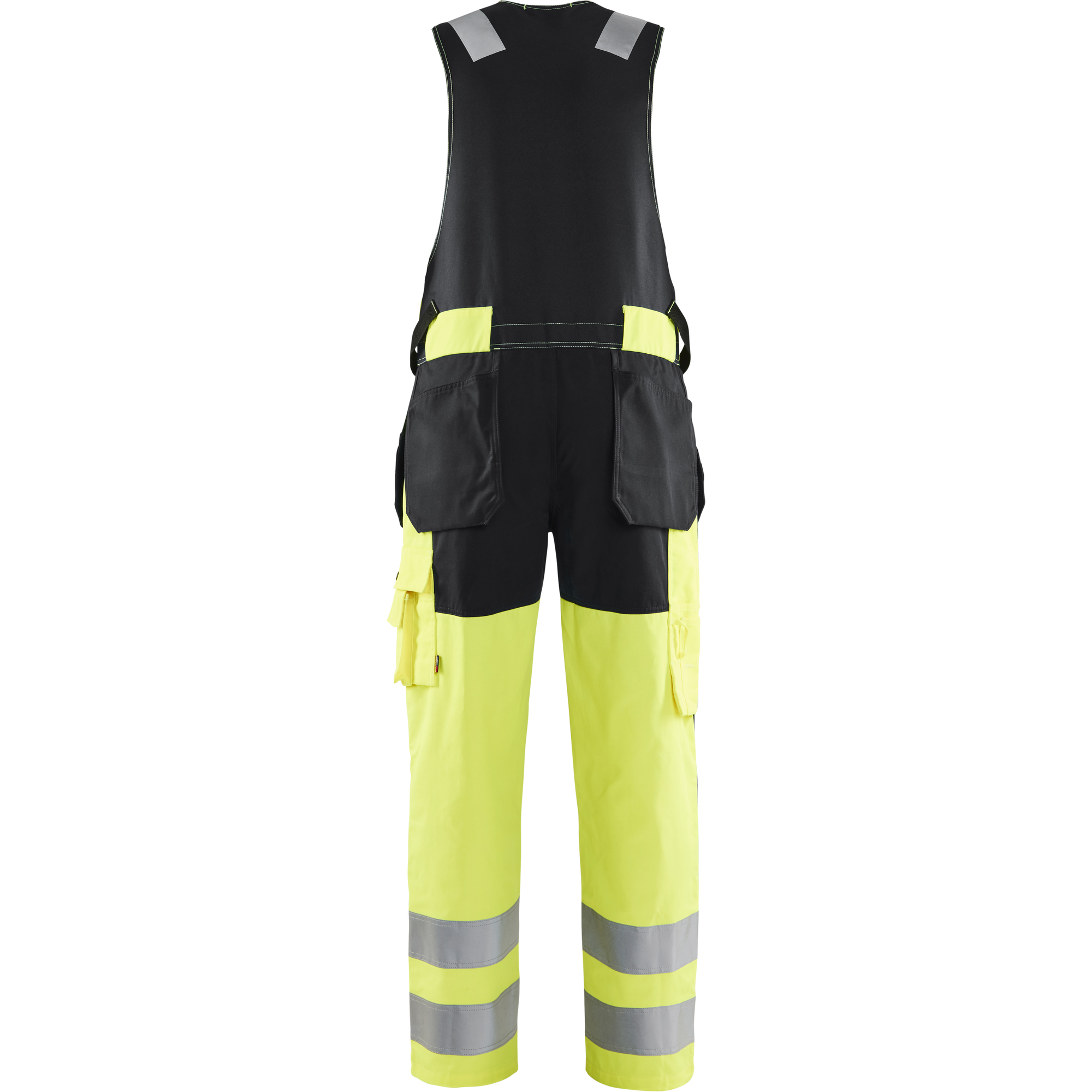 Blaklader High Vis Combination Trousers, Yellow/Black (4)