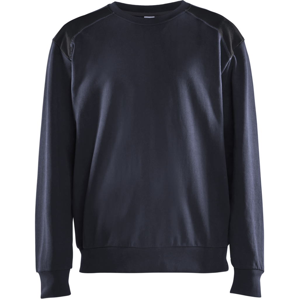 Blaklader Sweatshirt, Dark Navy Blue/Black