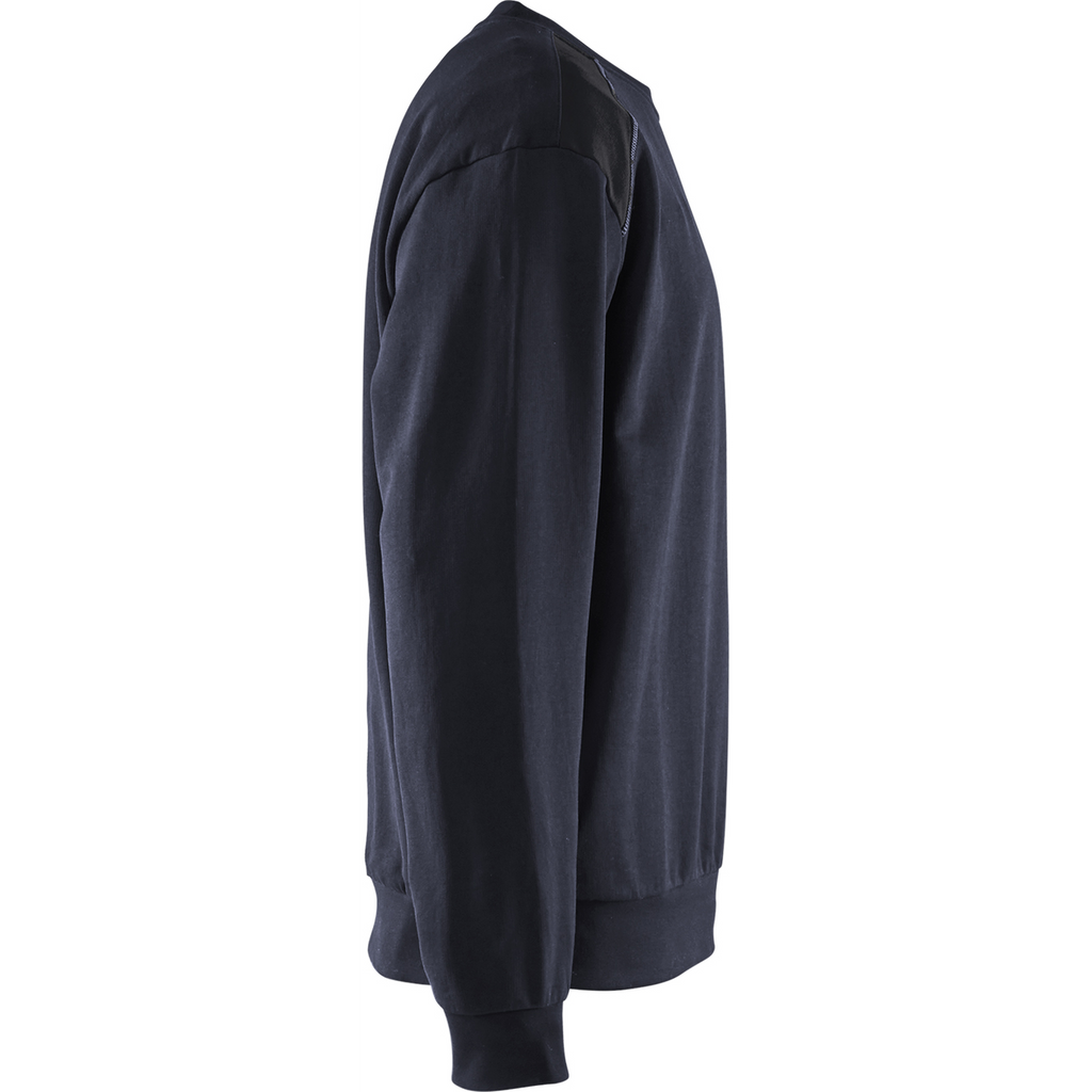 Blaklader Sweatshirt, Dark Navy Blue/Black (2)
