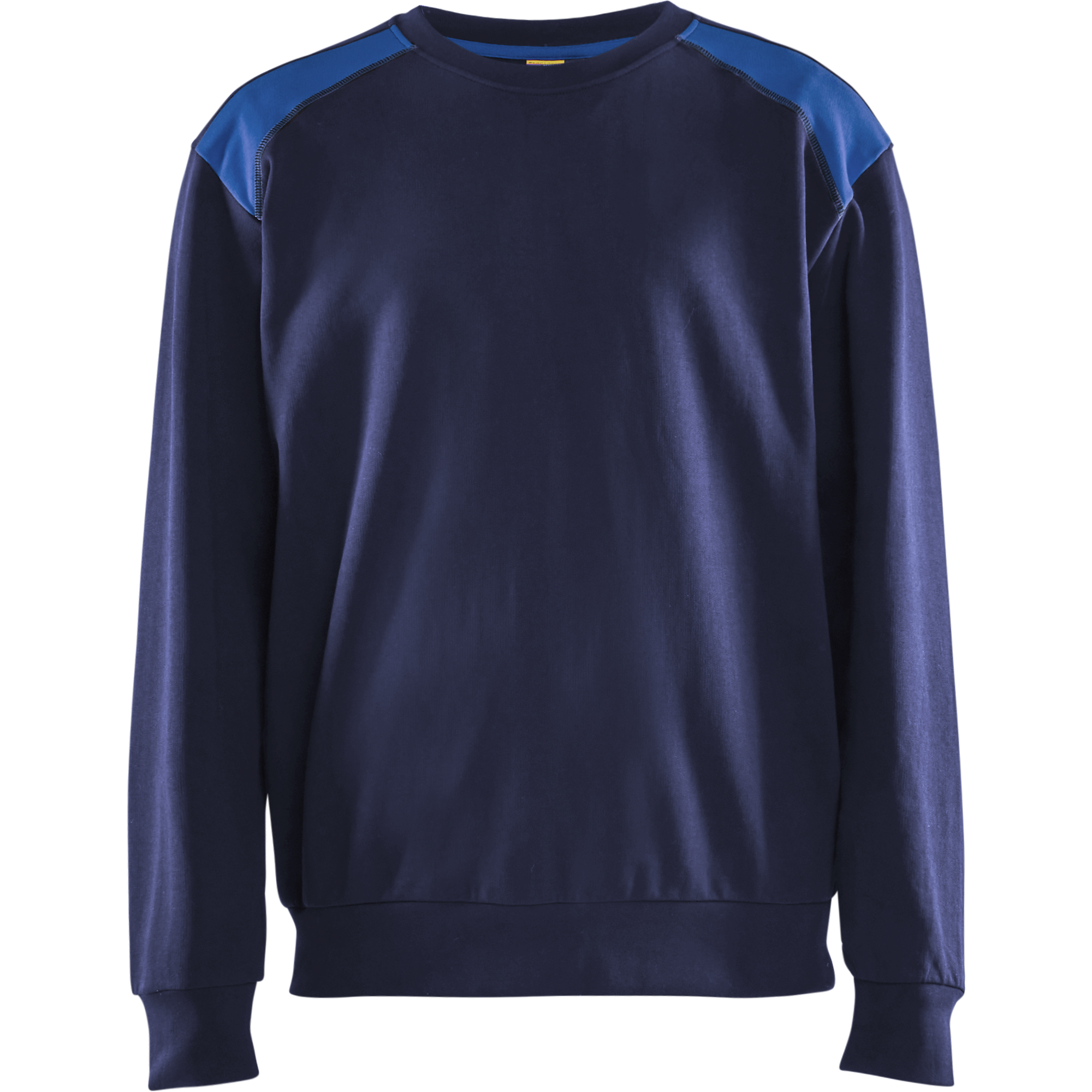 Blaklader Sweatshirt, Navy Blue/Royal Blue